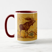 Vintage Elchgeschenke Tasse (Links)