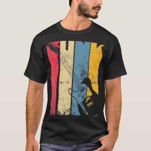 Vintage Electric Guitar Funk Musikfans T-Shirt