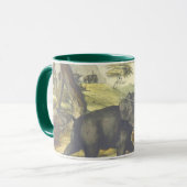 Vintage-Elefant Tasse (Vorderseite Links)