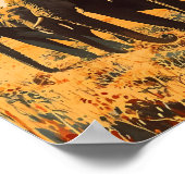 Vintage Elefanten Poster (Ecke)