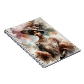 Vintage Elegance Notizblock (Rechte Seite)