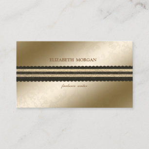 Vintage Elegant, Chic, Spitze Visitenkarte
