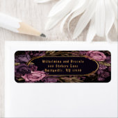 Vintage Elegant Gothic Moody Rücksendeadresse (Insitu)