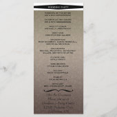 Vintage Elegant-Klasse Damask Programm (Rückseite)