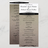 Vintage Elegant-Klasse Damask Programm (Vorne/Hinten)