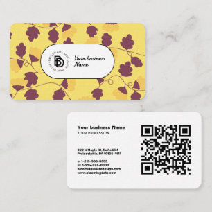 Vintage Elegant Retro – Modern Visitenkarte