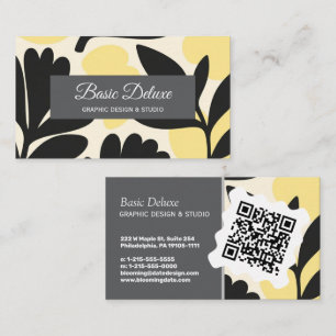 Vintage Elegant Retro – Moderne Visitenkarte