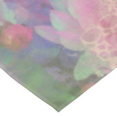 Vintage elegante Blume Tischdecken (Schrägansicht)