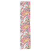 Vintage elegante Blume Tischläufer (Vorderseite)