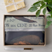 Vintage Elegante Lady French Poster Decoupage Seidenpapier (Geschenk)