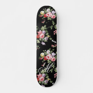 Vintage, elegante, rosa Rose Skateboard