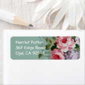 Vintage elegante rosa Rote Rosen (Insitu)