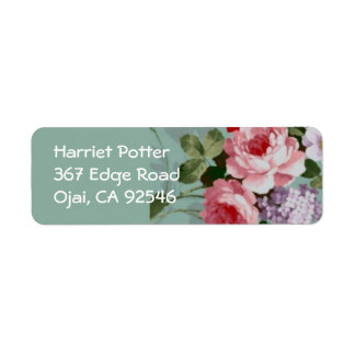 Vintage elegante rosa Rote Rosen