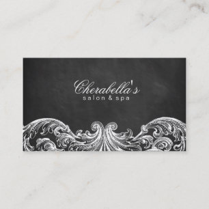 Vintage elegante visitenkarte