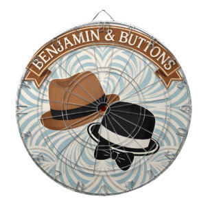 Vintage elegantes Dartboard Dartscheibe