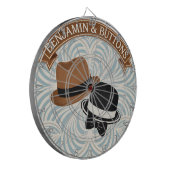 Vintage elegantes Dartboard Dartscheibe (Vorderseite Links)