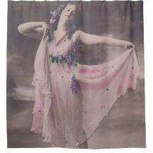 Vintage Eleganz in rosa, florales Kleid