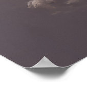 Vintage Eleganz in rosa, florales Kleid Poster (Ecke)