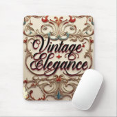 "Vintage Eleganz neu definiert" Mousepad (Mit Mouse)