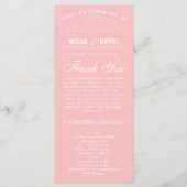 VINTAGE ELEGANZ | WEDDING-PROGRAMM PROGRAMM (Vorderseite)