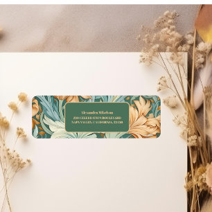 Vintage-Eleganz William Morris Floral-Hochzeit