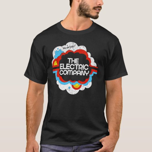 Vintage Elektrizitätsgesellschaft T-Shirt (Vorderseite)