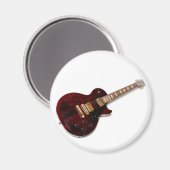 Vintage Elektrogitarre Magnet (Vorderseite/Rückseite)