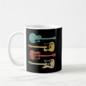 Vintage Elektrogitarren Kaffeetasse (Links)