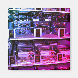 Vintage Elektronik Magnet