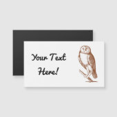 Vintage elektronische Visitenkarte Magnetkarte (Vorne/Hinten)