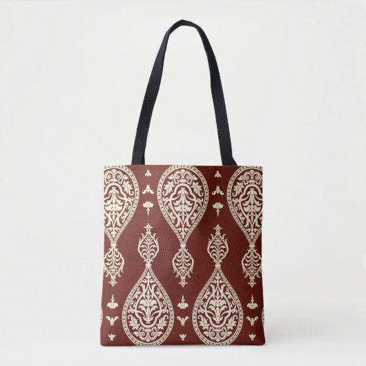 Vintage Elemente auf dunklem Hintergrund Tasche (Vorderseite)