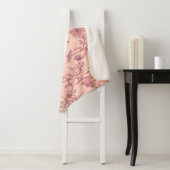 Vintage Elemente, nahtloser Hintergrund. Sherpadecke (Beispiel)