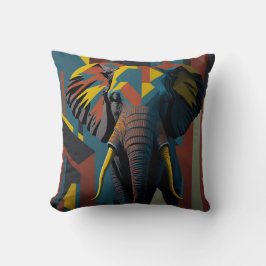 vintage elephant 5 kissen