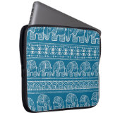 Vintage Elephant Frame Illustration Laptopschutzhülle (Vorne Rechts)