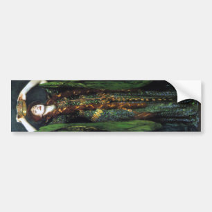 Vintage Ellen Terry als Dame Macbeth Autoaufkleber