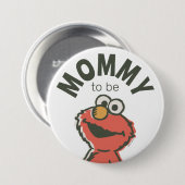 Vintage Elmo Baby Dusche Mommy zu sein Button (Vorne & Hinten)