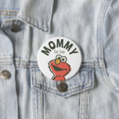 Vintage Elmo Baby Dusche Mommy zu sein Button (Beispiel)