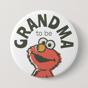 Vintage Elmo Baby Dusche Oma zu sein Button