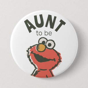 Vintage Elmo-Kinderdusche Button