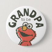 Vintage Elmo Kinderdusche Opa Button (Vorderseite)