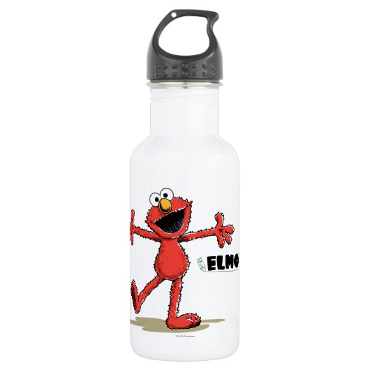 Vintage Elmo Trinkflasche (Vorderseite)