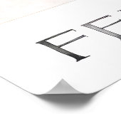 Vintage Elsa Beskow February Sledding Nursery Poster (Ecke)