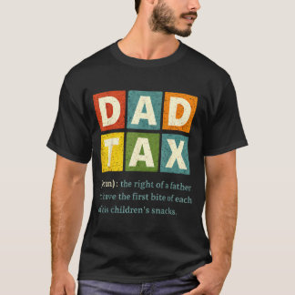 Vintage-Eltern-Steuerdefinition Männer Lustige Vät T-Shirt