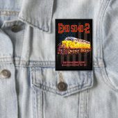 Vintage EMD SD40-2 Diesel-Lokomotive - amerikanisc Button (Insitu)