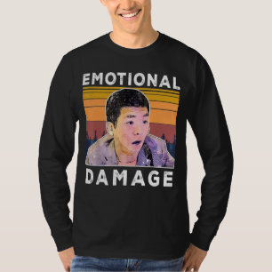 Vintage Emotional Damage Der asiatische Typ Meme H T-Shirt