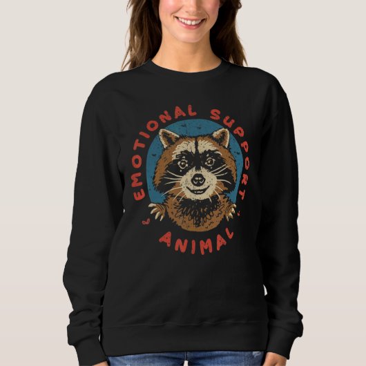 Vintage Emotionaler Müll Sweatshirt (Vorderseite)