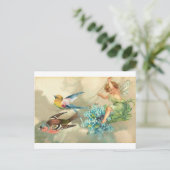 Vintage Emphemere Postkarte (Stehend Vorderseite)