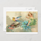 Vintage Emphemere Postkarte (Vorne/Hinten)