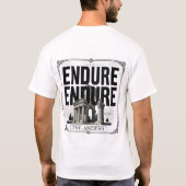 Vintage Endure Ancient Ruins Architecture Tee (Rückseite)