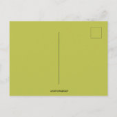 Vintage Engel auf Herzdraht Valentine Postkarte (Rückseite)